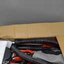 Drywall Sander with Vacuum Dust Collector(02/11/2025 Upgraded) 8-Amp Popcorn Ceiling Removal Tool with 7 Variable Speed 800-1800RPM, Extendable Handle, LED Light, 12pcs Sanding Discs,Dark Red