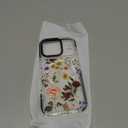 Lotadilo Case for iPhone 17 Pro Case Compatible with Magsafe Ring Holder Stand - for Women Retro Flower Design TPU Phone Cover for Girls Girly Funny Fashion