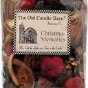 Old Candle Barn Christmas Memories Potpourri 4 Cup Bag - Perfect Fall, Winter Decoration or Bowl Filler - Beautiful Christmas Scent - Made in USA