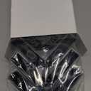 Leinuosen 4 Pcs 1.97 Inch Height Patio Furniture Riser l Shaped Outdoor Waterproof Plastic Sofa Legs Replacement Couch Feet with Screws for Outdoor Yard Sofa Couch Table Chairs Feet Support