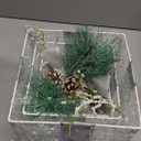 Set of 3 Christmas Lighted Gift Boxes with 60 LED Lights, Plug-in Holiday Decorations for Xmas Tree, Home, Indoor Outdoor Dcor(Silver)