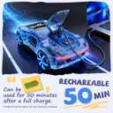 AEROQUEST Gesture Sensing Remote Control Car, Drift RC Stunt Car with Light Spray & Sound, 2.4GHz Hobby RC Cars Toy for Kids, 360 Rotate, Birthday Gifts for Boys Girls 4-12
