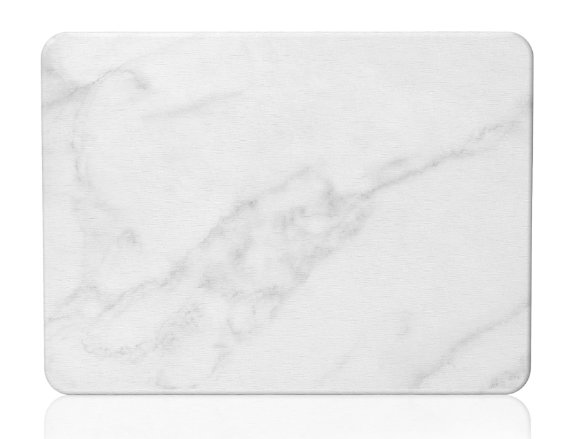 HBlife 23.5" X 15" Quick Drying Stone Bath Mat for Bathroom, Diatomaceous Earth Stone Drying Mat for Kitchen Counter
