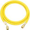 Hromee AC Refrigerant Hose, 60 Inch HVAC Charging Hose with 1/4” SAE Flare, 800 PSI Working Pressure for Air Condition System