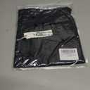 Rooscier Women's Ruffle Strap V Neck Backless Peplum Babydoll Cute Vacation Cami Tops (Black, XL)