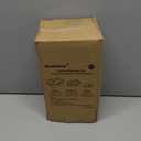 Hrensaw Medium Outdoor Electrical Box(10.6x5.5x4.5inch),IP54 Waterproof Extension Cord Cover w/6 Cable Entry,Weatherproof Connection Box Protect Power Strip,Timer,Plug,Holiday Lights,Black