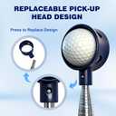 Replaceable Pickup Head for Telescopic Golf Ball Retriever