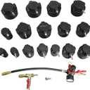DPTOOL Turbo System Leakage Tester Kit 19Pcs Turbo Boost Leak Tester