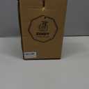 ZDNEY 4 Inch Caster Wheel, Rubber Wheels Silent Castor Set of 4 Heavy Duty Caster Wheels with Brake 1600Lbs, Industrial Plate Casters Wheels for Cart Furniture Workbench (2 Brake & 2 Swivel)