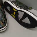 Kalkal Men's Deck Boots Anti-Slip Saltwater Fishing Rain Boots with Memory Foam, Waterproof Rubber Ankle Work Boots for Sailing (Size 7-14) (13, Green Brown)