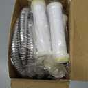 Filtered Shower Head with Handheld - High Pressure 3 Spray Modes Showerhead with Filters, 12 Replaceable Water Softener Filters for Hard Water | Ion Shower Drops Head with 75" Anti-Burst Hose (Gray)