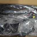 munirater 1Pair of Fog Lights RH & LH Replacement for 2007-2011 Yaris 4Door Clear Fog Lamps +Switch Kit