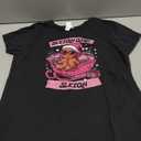 Christmas Gingerbread Pink Sleigh Girl Xmas Girls Kids Women T-Shirt M