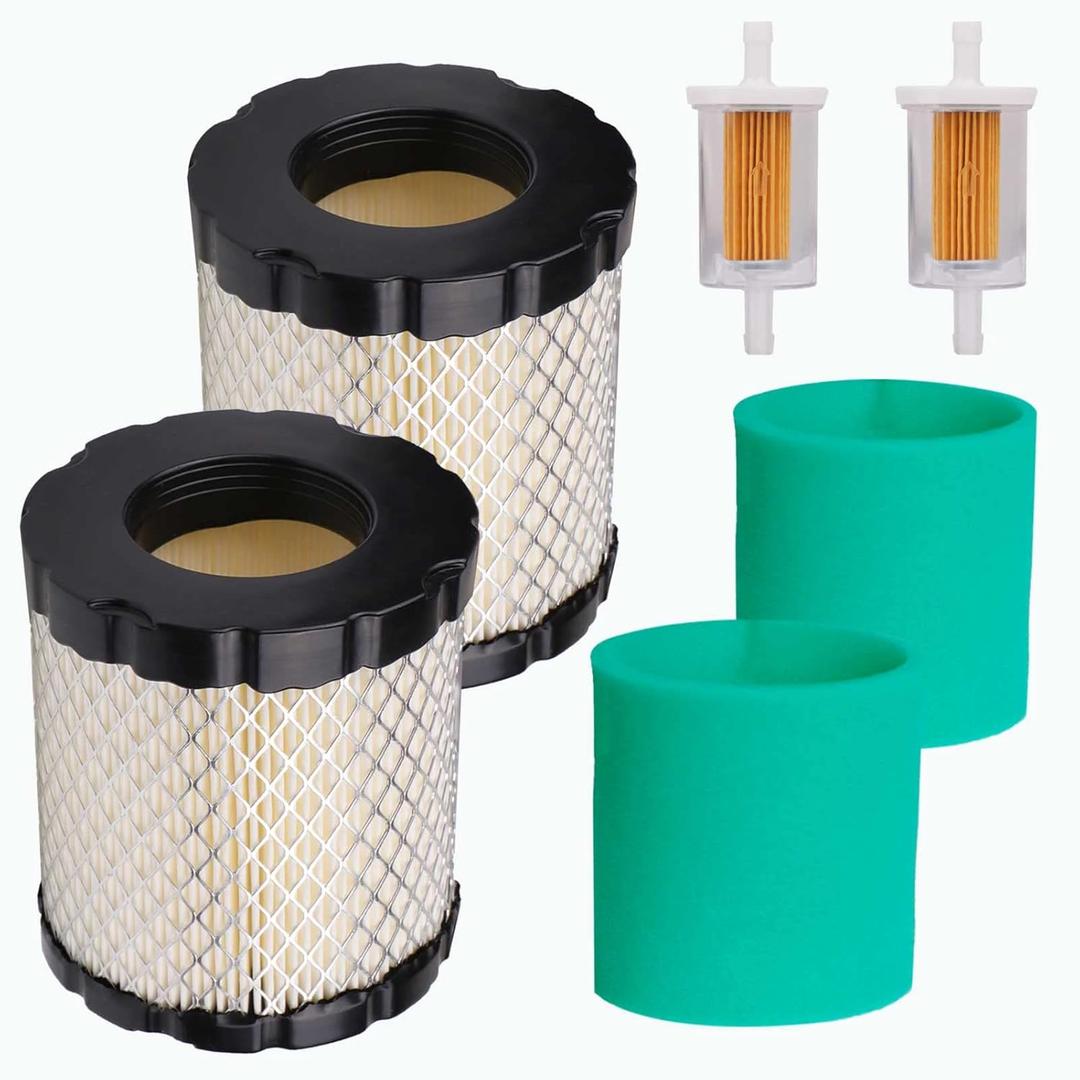 2 Pack 798897 Air Filter, Compatible with Briggs and Stratton 49M977 49L977 44Q977 44P977 Engine Lawn Mower 794935 592496 Cyclonic Air Cleaner