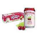 Waterloo Sparkling Water, Cherry Limeade Naturally Flavored, 12 Fl Oz Cans (Pack of 12) Zero Calories and Zero Sugar or Sweeteners (EXP 02/10/27)