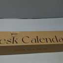 Large Desk Calendar 2026 with Desktop Mat, Cabbrix Desk Pad Calendar 22 x 17 Inch Covering January 2026 to June 2027 for Home Office and School, Leaf