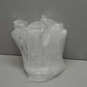 Ciaell 12 Pack Plastic Champagne Flutes - 6 Oz Clear Disposable Champagne Glasses - Square Plastic Toasting Glasses for Party Anniversary Wedding