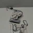 Dog Grooming Hammock Harness for Dogs & Cats with Pet Nail Clipper Trimmer - Cat Hanger Sling for Trimming Clipping Nails- Dog Hammock Restraint Bag for Small Medium Large pet Grey S (S ( Legs Distance : 5-12 " / Max W30lb)