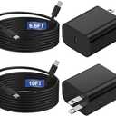 Amazon.com: 45W Super Fast Charger Type C, USB C Android Phone Charger Block 2Pack with 6.6TF+10FT Samsung Charger Fast Charging Cord for Samsung Galaxy S25 S24 Ultra/S24/S23/S23+/S22/S21/S20/Note 20/10/Tab : Cell Phones & Accessories