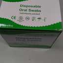 Oral Care Swabs Disposable- Blue 100 Counts
