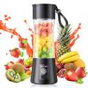 Cordless Mini Blender Make Smoothies & Shakes - Portable Blender with 380ML BPA-Free Travel Cup, USB Rechargeable, Easy to Clean, Suit in Gym/Office