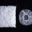100 Plastic Large Bowl Covers - 20 Inch Elastic Reusable, Large Bowl Covers For Bread Proofing, Multi-Purpose Kitchen Outdoor Must-Have