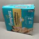 Pampers Swaddlers Diapers, Size 2 (10-22 lbs), 148 Count, Absorbent, Keeps Baby Dry and Comfortable, Skin Safe Disposable Baby Diaper