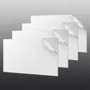 4 Pcs Polycarbonate Clear Plastic Sheet, 24" X 48" X 1/8"