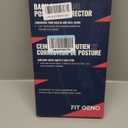 Fit Geno Back Brace Posture Corrector for Men & Women: Shoulder Straightener Adjustable Full Back Support Pain Relief - Scoliosis Hunchback Spine Corrector (Medium/Large) (Medium/Large (Waist 33"-40"), Beige)