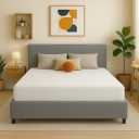 Memory Foam Mattress, Gel-Infused with High-Density Base, Medium Firm, CertiPUR-US, Washable Cover, 12-inches, Cal King