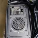 Queen Air Mattress with Built-in Pump, 18" Raised Comfort, 48Hr Leak-Proof Test, Upgraded Honeycomb Pillar Design, Supports 800 lbs, 3-Min Inflation-Inflatable Bed for Home Guests & Camping (Black)