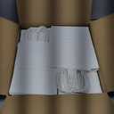 BAG BOX 100 Pack 5.9x3.1x8.25 Inch White Gift Bags with Handles,Bulk Kraft Paper Bags for Shopping, Retail, Merchandise, Wedding, Party Favors, Paper Grocery Sacks