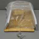 Wood Cake Stand with Lid, 2-in-1 Multifunctional Serving Platter, Rectangular Cake Holder with Acrylic Cover, Footed Cake Plate, Dessert Display Tray for Fruit, Veggie, Salad, Donut, Party