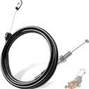 21'' Lawn Mower Drive Control Cable Throttle Cable Compatible with Husqvarna Mower L421P LC121FH LC221A LC221AH LC221FH LC221R Pou-LAN P160RWD PR675AWD and Redmax CWP21 Replace#: 587421102