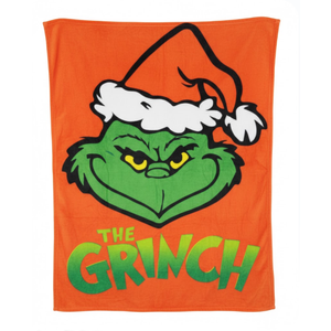 The Grinch Throw Blanket, Soft & Warm Fleece Christmas Blanket, Warm Lightweight & Fluffy Throw, Cozy Bedroom Accessories, Secret Santa Xmas Gifts
38x50