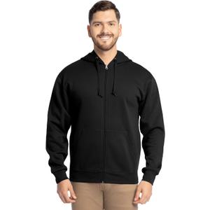 Fruit of the Loom Eversoft Fleece Full Zip Hoodie Sweatshirt (X-Large)