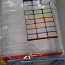 24pcs Mesh Zipper Pouch File Bags Puzzle Storage Bags, A3 17x12 Inches Large Reusable Zipper Pouches for Organizing Classroom Board Game Organization (8 Colors)