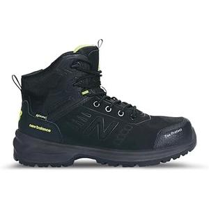 New Balance Calibre Composite Toe Work Boots for Men - EH, PR, Non-Slip Leather Safety Shoes for Industrial & Construction Size 13