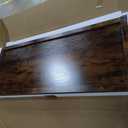 Huuger 63 Inch L Shaped Desk with Power Outlets and USB-C Port, 0.95 Inch Thicker Desktop, Reversible Computer Desk, Larger Office Corner Gaming Desk, Metal Frame, for Home Office, Study, Rustic Brown