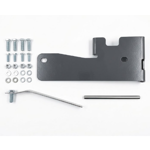 Heavy Duty Steel Running Board Side Step Mounting Bracket with Hardware Kit, Bolt-on-Wire Fish Plate for Truck SUV Rocker Panel Frame Installation
