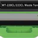 WT-220CL Waste Toner Box WT-223CL Waste Toner Box Works with Brother MCF-9340CDW HL-L3210CW L3230CDW MFC-9130CW HL-3140CW,HL-3170CDW,MFC-L3750cdw HL-3180CDW L3290CDW Printer
