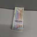 Hapikalor Gel Pens, 6 Pcs 0.5mm Quick Dry Black Ink Pens Fine Point Smooth Writing Pens, Cute Gifts for Women Stocking Stuffers for Teen Girls (1 Count (Pack of 6), Multicolor)