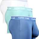 Mens Pouch Underwear Men's Separate Big Pouch Comfy Briefs Comfy Mid-Rise Pouch Bikini Brief Boxer Briefs 3Pcs Large