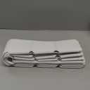 Shower Mat Non Slip Silicone Soft Odorless Bathtub Mat Non Slip No Suction Cups for Refinished,Reglazed and Textured Bath Tub Mat 24 X 24 Inch White