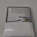 Stall Shower Curtain 54 x 72 inch, Fabric, Waffle Weave, Hotel Luxury Spa, 230 GSM Heavyweight, Water Repellent, Machine Washable, White Pique Pattern Decorative Bathroom Curtain