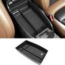 Center Console Organizer Compatible with 2021-2025 Ford Bronco Sport/2020-2025 Ford Escape Armrest Storage Tray Arm Rest Organizer for Bronco Sport/Escape Accessories(Armrest Storage Tray)