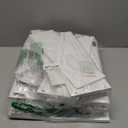 Medicine Cabinet, Wooden Bathroom Wall Cabinet with 2 Doors, Adjustable Shelves & Towel Bar, Over Toilet Storage Cabinet Wall Mounted for Kitchen & Laundry, White