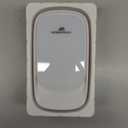 Air Ionizers, Plug in Negative Ion Air Purifier, Pet Odor Eliminator for Dogs/Cats, Ozone Free Quiet Air Freshener for Small Spaces/Cat Litter Room, Kitchen, Smoke Dust, Mini Air Cleaner (Pearl White)