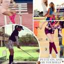 Century Star Softball Baseball Socks for Women Girls Youth Multi-sport Athletic Socks (X-Small, Neon Yellow)