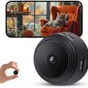 Smilephil Hidden Camera,1080P HD WiFi Mini Nanny Cam with Night Vision & Motion Detection  Indoor/Outdoor Wireless Security Spy Cameras for Home, Car, Baby & Pet MonitoringUpgraded A9